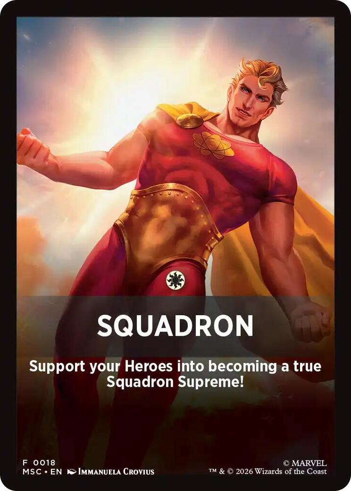 Squandron Theme Card 18 card from Commander: Marvel Super Heroes