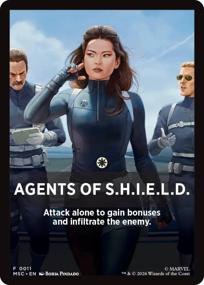 Agents of S.H.I.E.L.D. Theme Card 11 card from Commander: Marvel Super Heroes