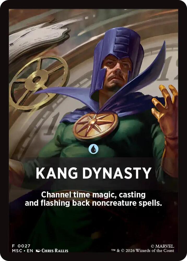 Kang Dynasty Theme Card 27 card from Commander: Marvel Super Heroes
