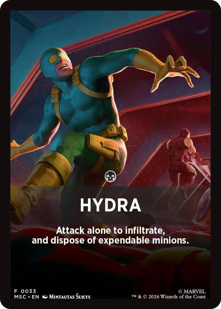Hydra Theme Card 33 card from Commander: Marvel Super Heroes