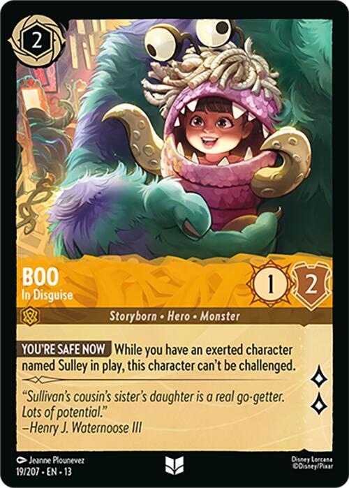 Boo - In Disguise 19/204 card from Attack of the Vine!