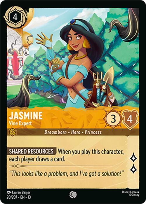 Jasmine - Vine Expert 20/204 card from Attack of the Vine!
