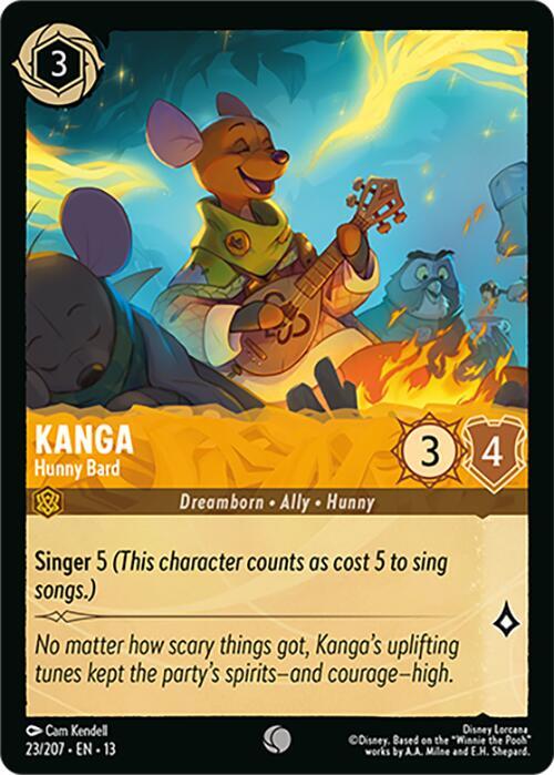 Kanga - Hunny Bard 23/204 card from Attack of the Vine!