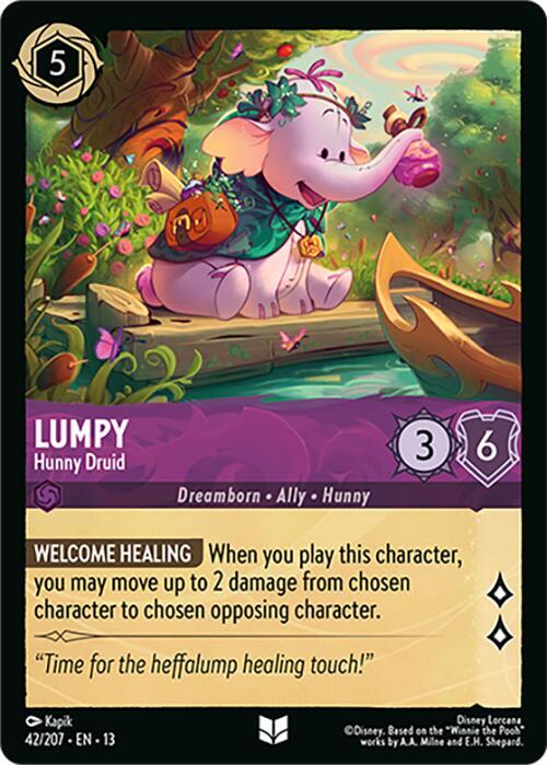 Lumpy - Hunny Druid 42/204 card from Attack of the Vine!