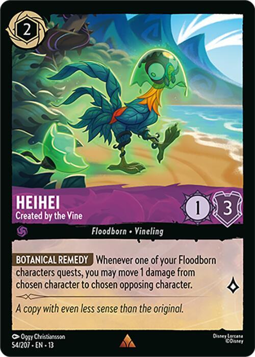 Heihei - Created by the Vine 54/204 card from Attack of the Vine!