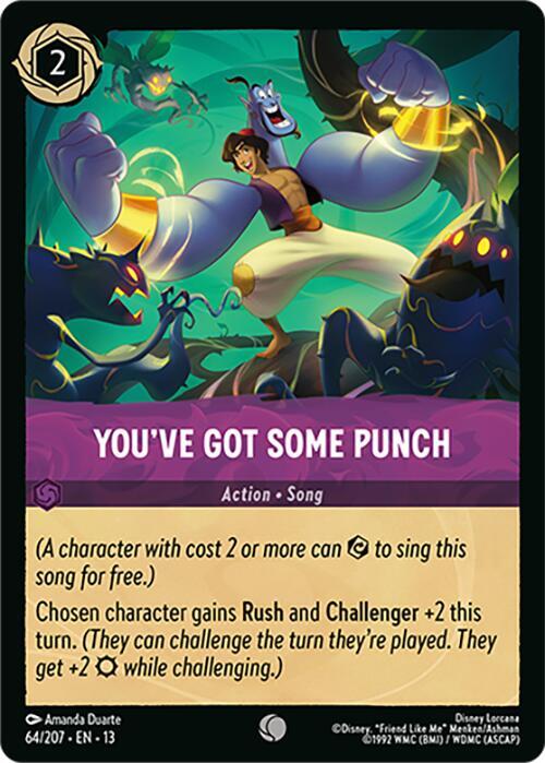 You've Got Some Punch 64/204 card from Attack of the Vine!