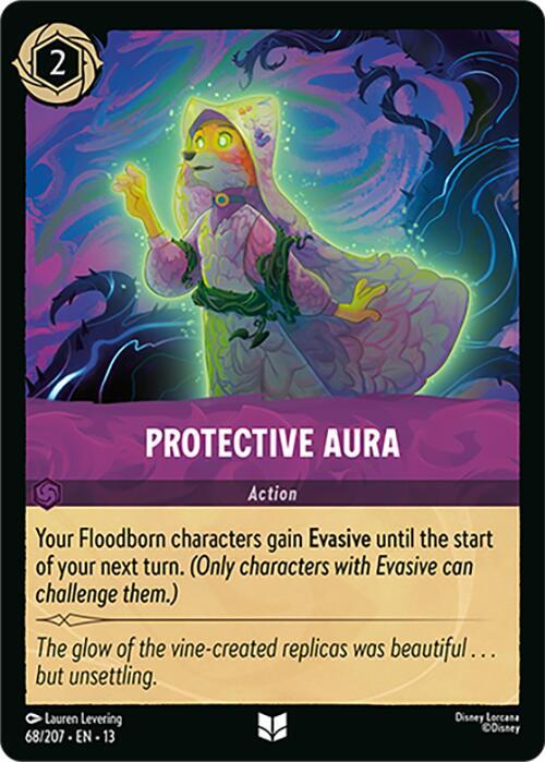 Protective Aura 68/204 card from Attack of the Vine!