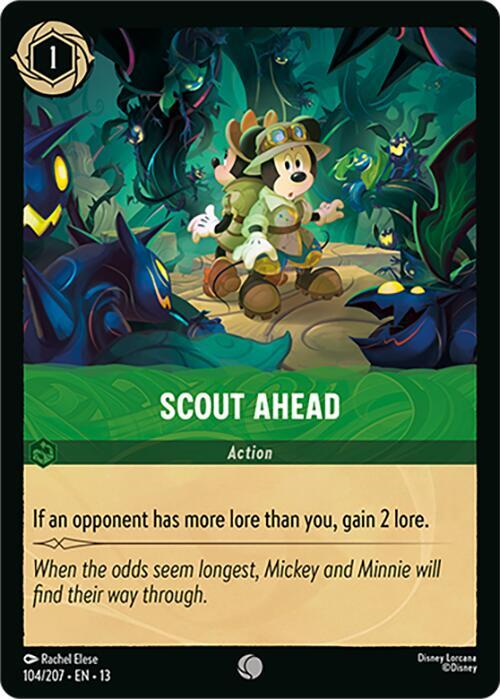 Scout Ahead 104/204 card from Attack of the Vine!