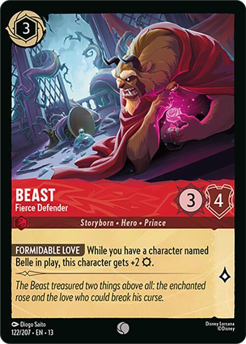 Beast - Fierce Defender 122/204 card from Attack of the Vine!