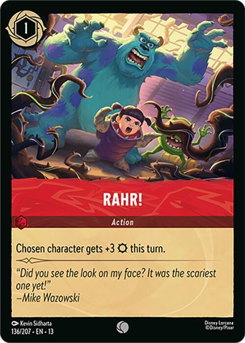 RAHR! 136/204 card from Attack of the Vine!