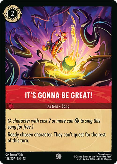 It's Gonna Be Great! 138/204 card from Attack of the Vine!