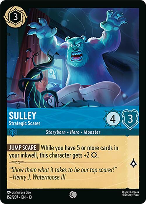 Sulley - Strategic Scarer 152/204 card from Attack of the Vine!
