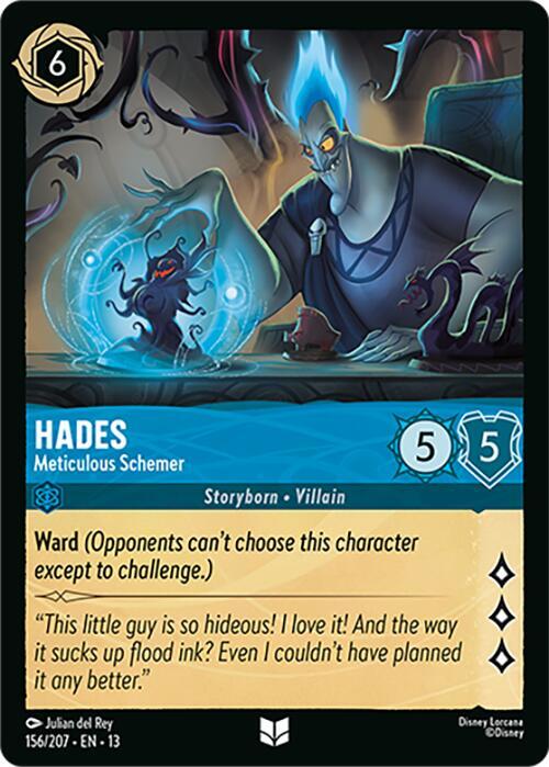 Hades - Meticulous Schemer 156/204 card from Attack of the Vine!