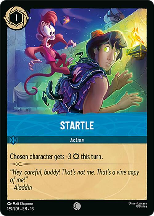 Startle 169/204 card from Attack of the Vine!