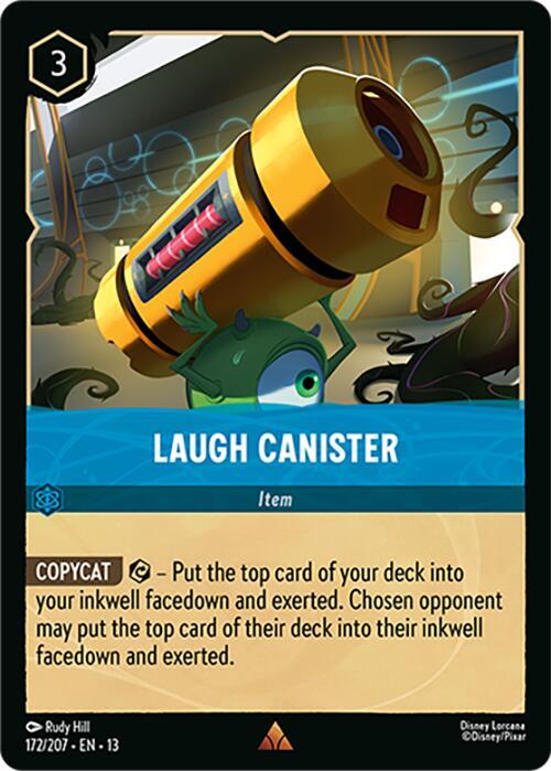 Laugh Canister 172/204 card from Attack of the Vine!