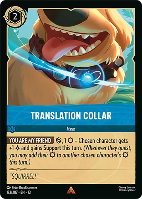 Translation Collar 173/204 card from Attack of the Vine!