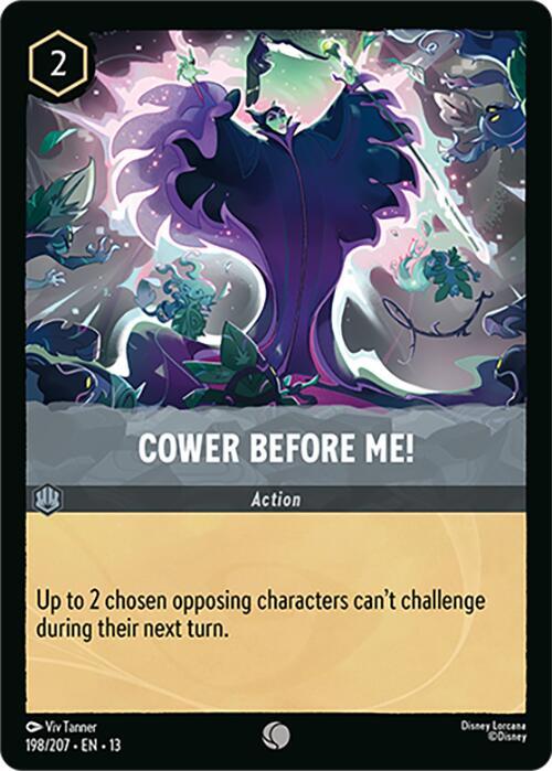 Cower Before Me! 198/204 card from Attack of the Vine!