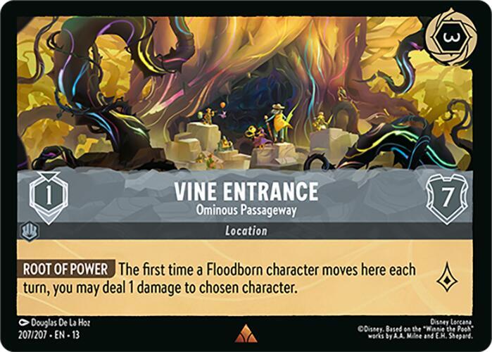 Vine Entrance - Ominous Passageway 207/204 card from Attack of the Vine!