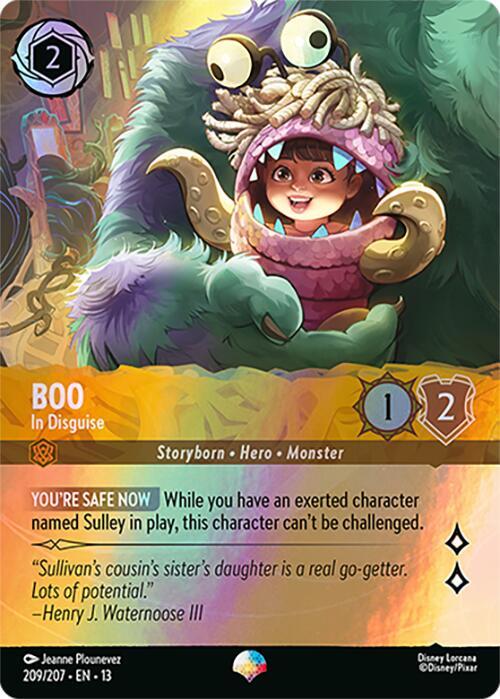 Boo - In Disguise (Epic) 209/204 card from Attack of the Vine!