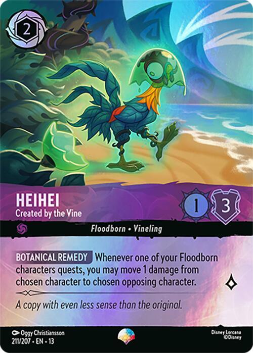 Heihei - Created by the Vine (Epic) 211/204 card from Attack of the Vine!