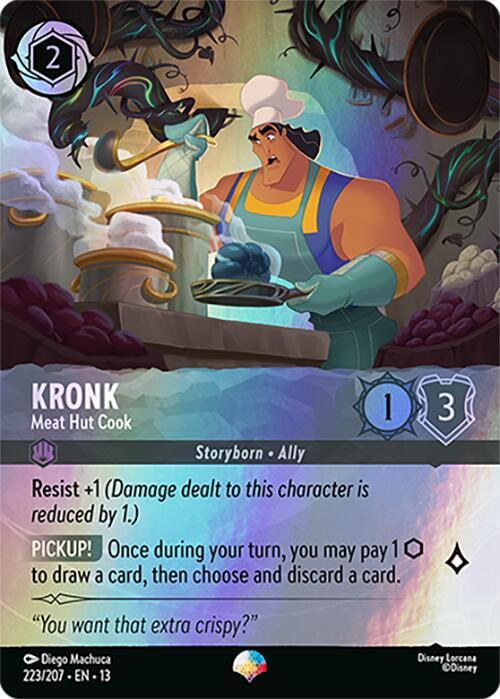 Kronk - Meat Hut Cook (Epic) 223/204 card from Attack of the Vine!