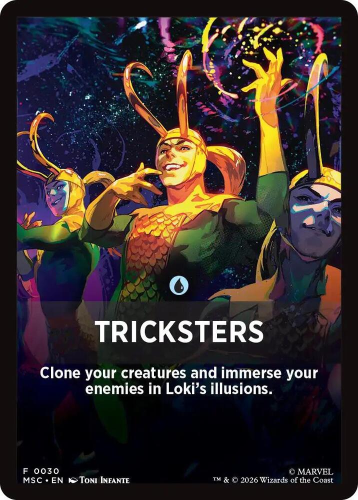 Tricksters Theme Card 30 card from Commander: Marvel Super Heroes