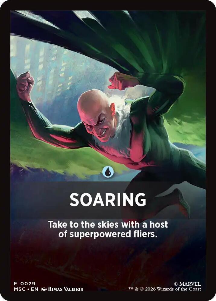 Soaring Theme Card 29 card from Commander: Marvel Super Heroes