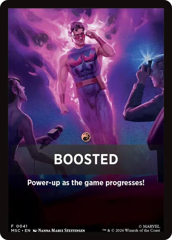 Boosted Theme Card 41 card from Commander: Marvel Super Heroes