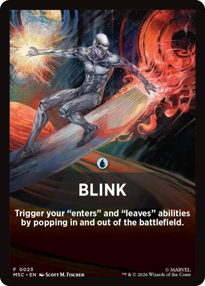 Blink Theme Card 23 card from Commander: Marvel Super Heroes