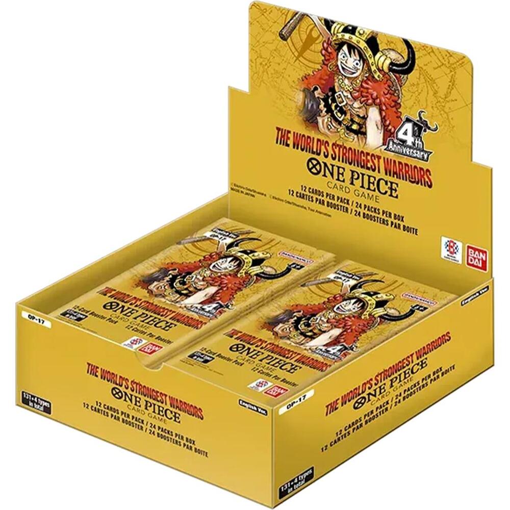 The World's Strongest Warriors Booster Box sealed product from The World's Strongest Warriors