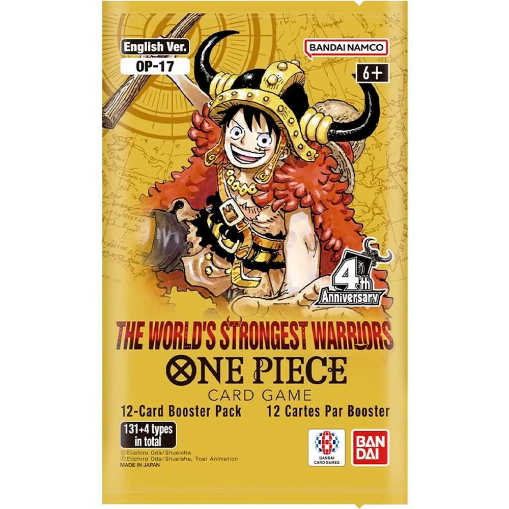 The World's Strongest Warriors Booster Pack card from The World's Strongest Warriors