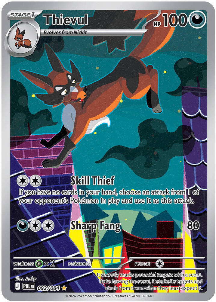 Thievul 092/084 card from ME05: Pitch Black