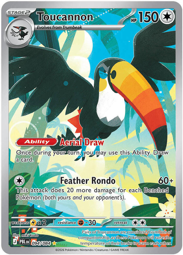 Toucannon 094/084 card from ME05: Pitch Black