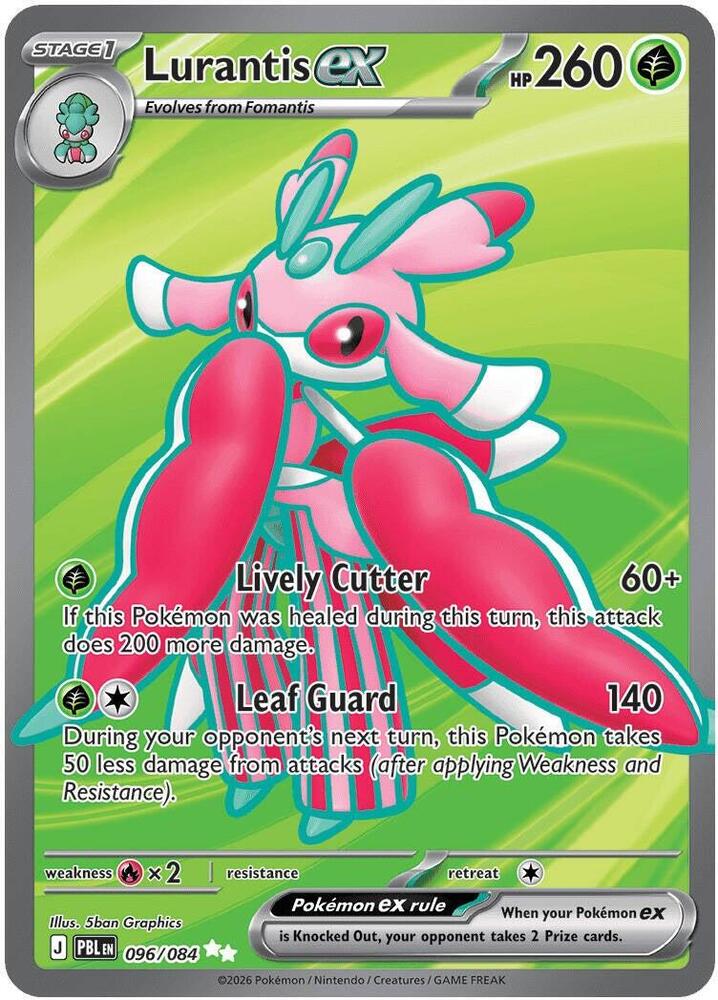 Lurantis ex 096/084 card from ME05: Pitch Black
