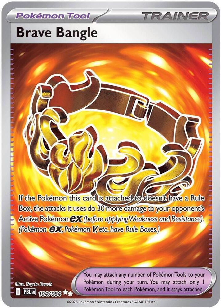 Brave Bangle 104/084 card from ME05: Pitch Black