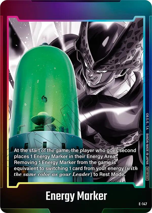 Energy Marker E-147 card from Fusion World Energy Markers