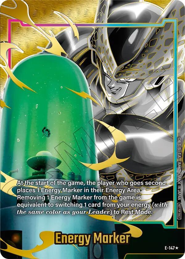 Energy Marker (Gold) E-147 card from Fusion World Energy Markers
