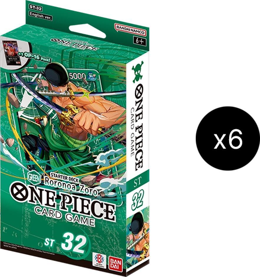 Starter Deck 32: GREEN Roronoa Zoro Display card from Starter Deck 32: GREEN Roronoa Zoro
