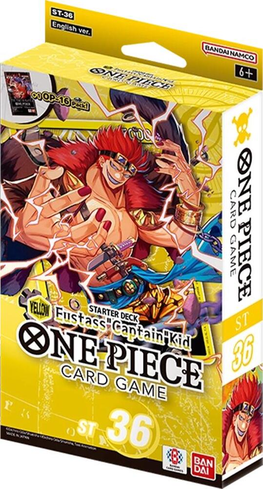 Starter Deck 36: YELLOW Eustass”Captain”Kid card from Starter Deck 36: YELLOW Eustass”Captain”Kid