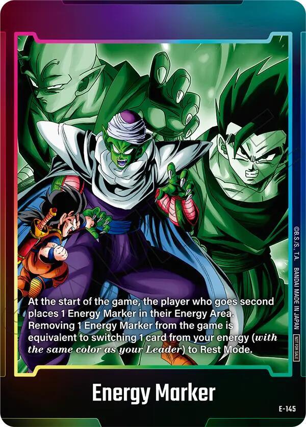 Energy Marker E-145 card from Fusion World Energy Markers