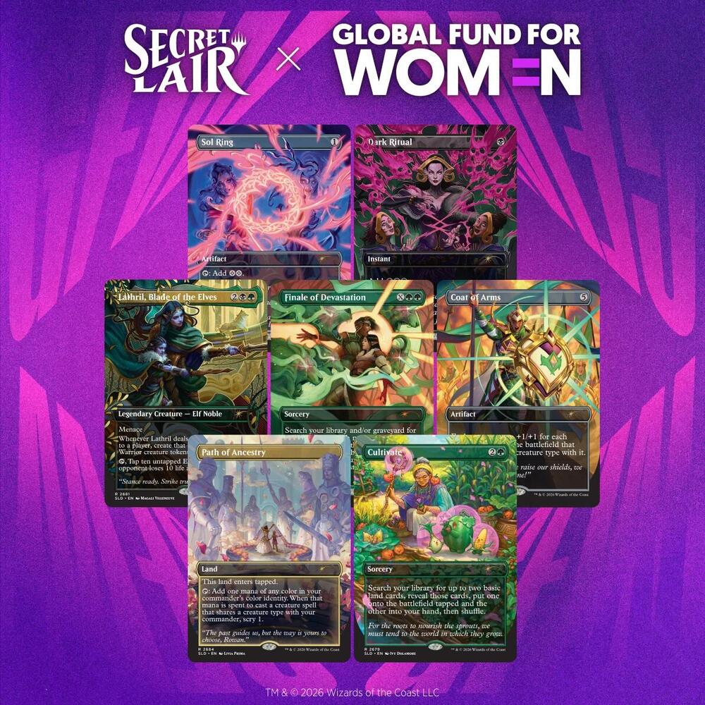 Secret Lair Drop: Secret Lair x Global Fund for Women: Their Magic is Limitless - Non-Foil Edition card from Secret Lair Drop Series