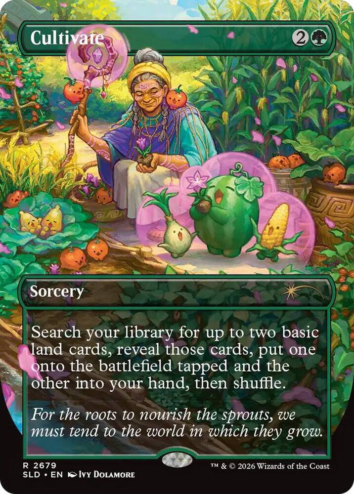 Cultivate 2679 card from Secret Lair Drop Series