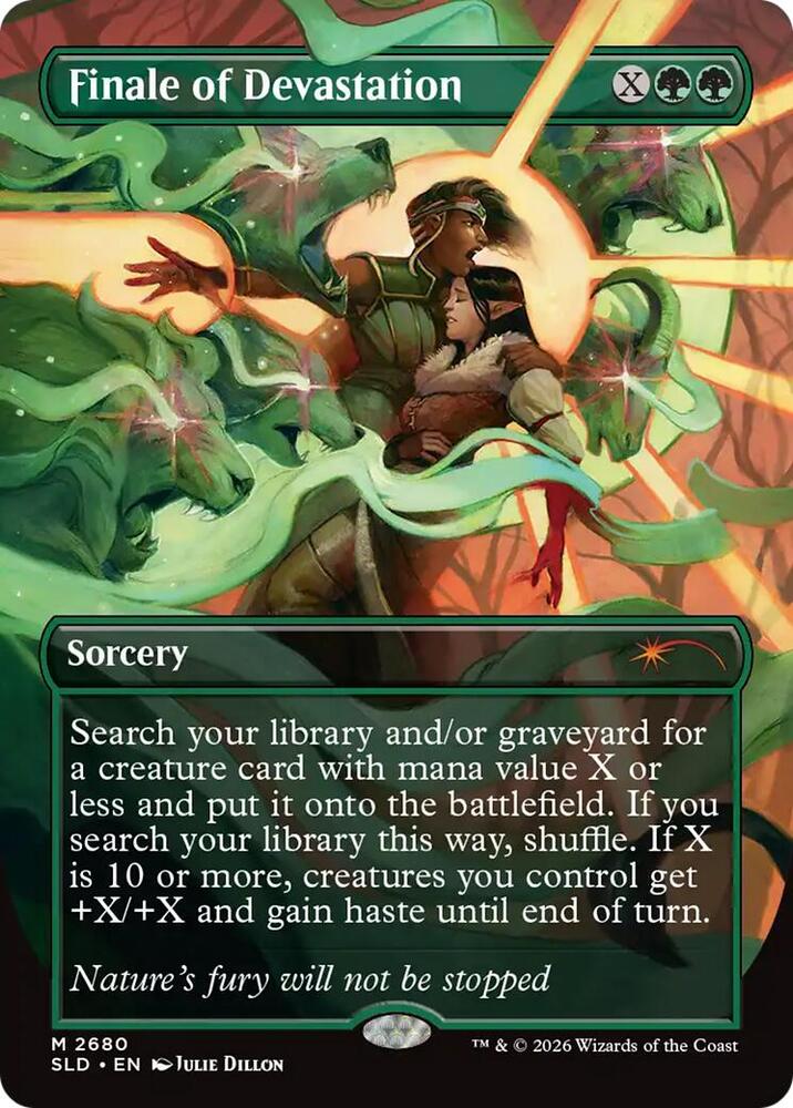 Finale of Devastation 2680 card from Secret Lair Drop Series