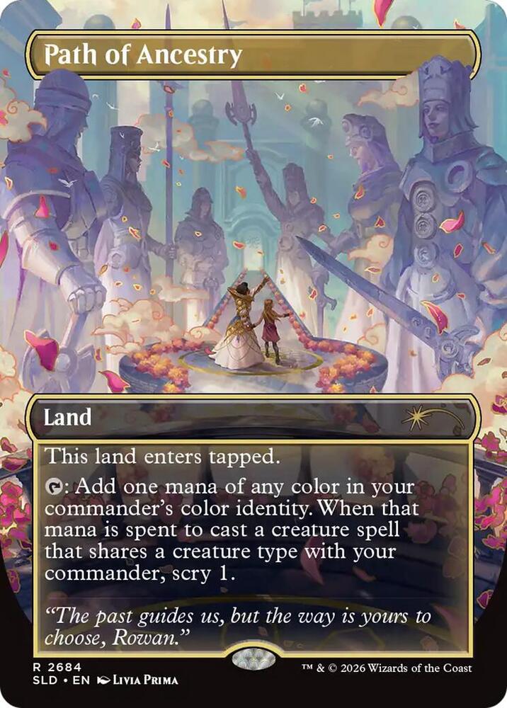 Path of Ancestry 2684 card from Secret Lair Drop Series
