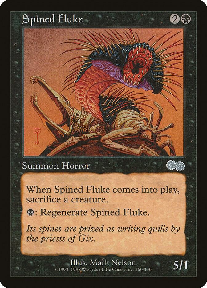 Spined Fluke 160 card from Urza's Saga