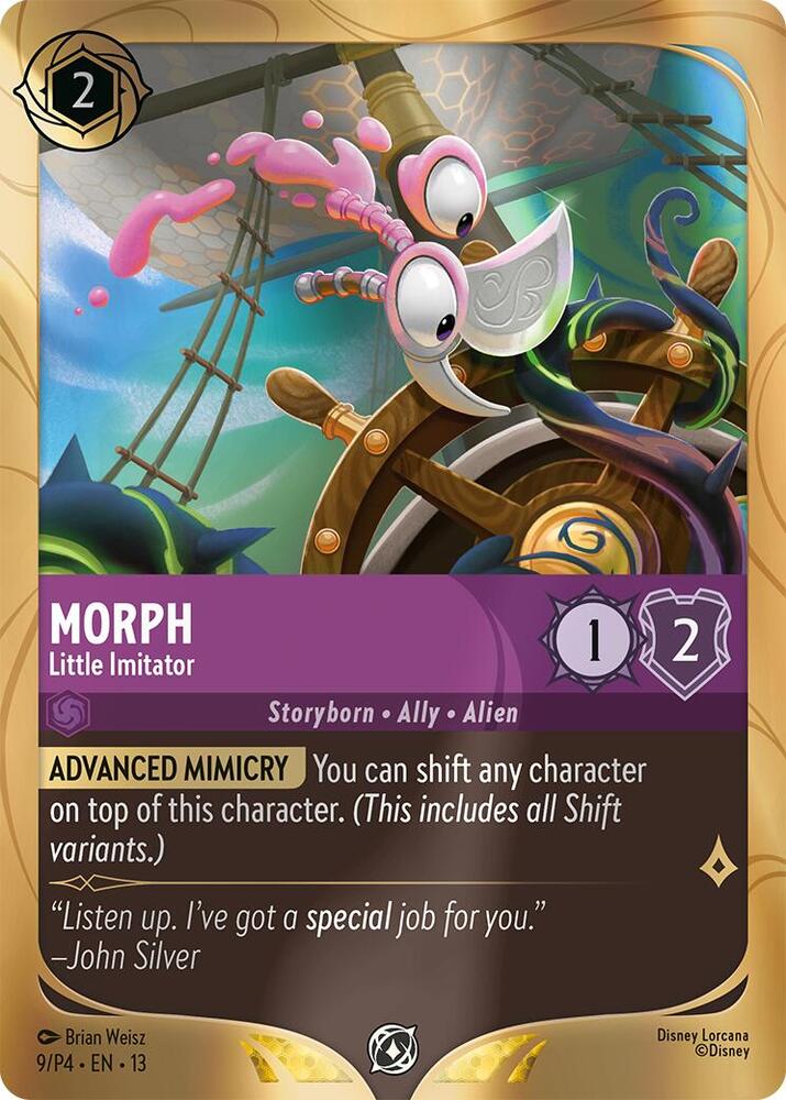 Morph - Little Imitator 9 card from Disney Lorcana Promo Cards
