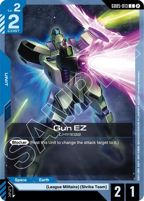 Gun EZ GD05-013 card from Freedom Ascension