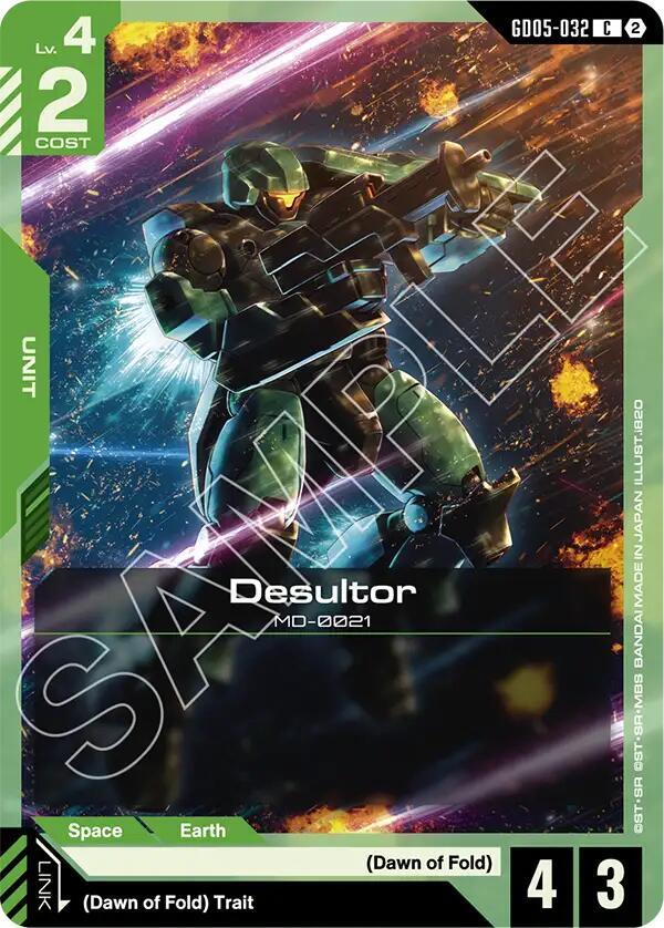 Desultor GD05-032 card from Freedom Ascension