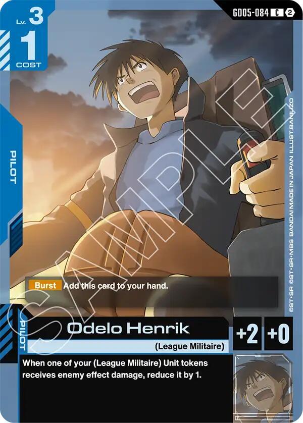 Odelo Henrik GD05-084 card from Freedom Ascension