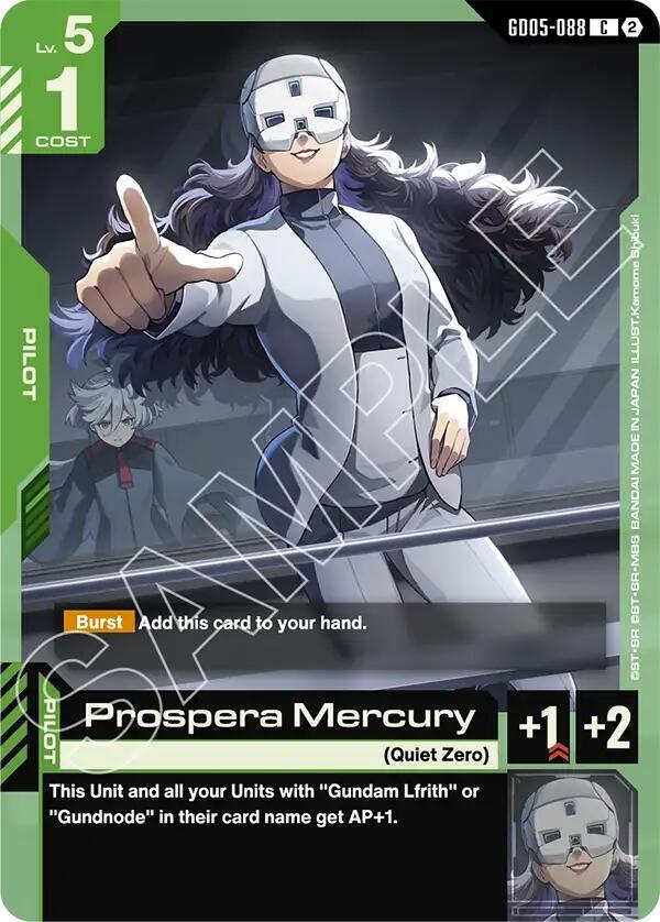 Prospera Mercury GD05-088 card from Freedom Ascension